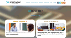 Desktop Screenshot of mehmetbaskak.com